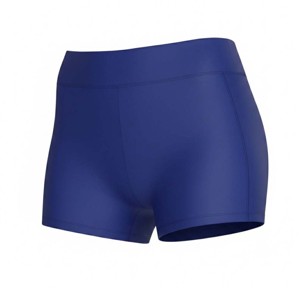 Under Armour Women's Blue Volleyball Athletic Compression Shorts Size Small